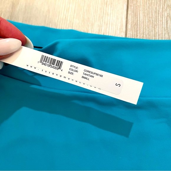 Susana Monaco Essential Mini Skirt in Tahitian - Picture 6 of 7